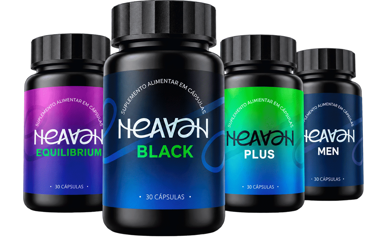 Linha Heaven: Equilibrium, Black, Plus e Men